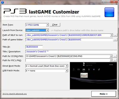 Convert psx iso to ps3 pkg download